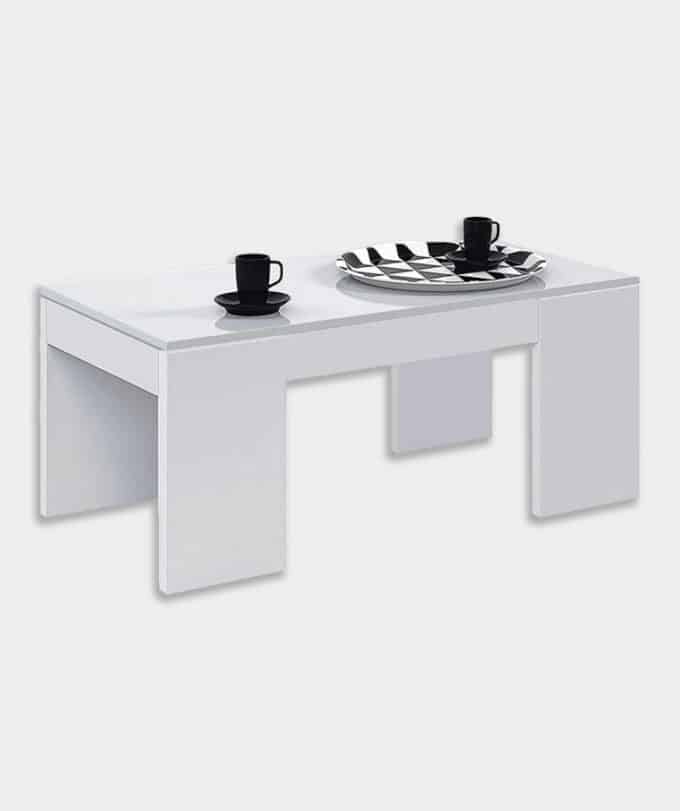 Mesa auxiliar elevável