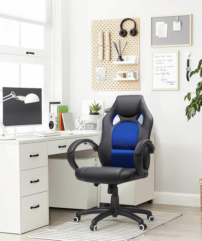 Cadeira ajustável ergonómica para escritório