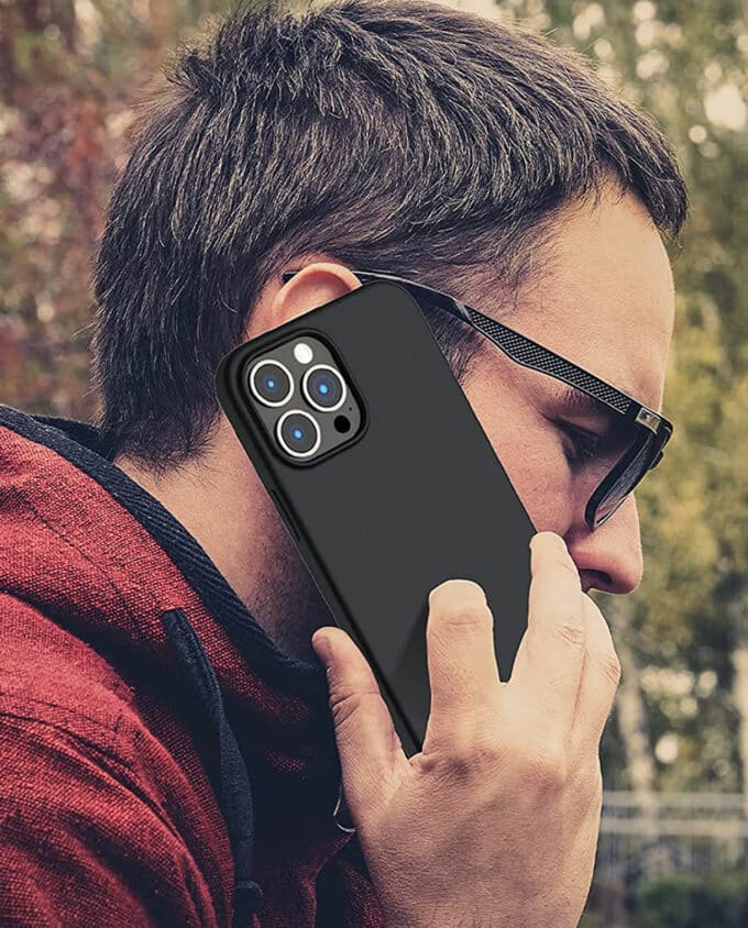 Capa de silicone para iPhone