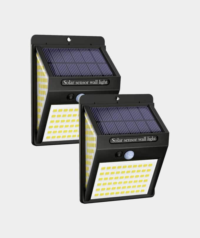 Luz solar exterior com sensor de movimento