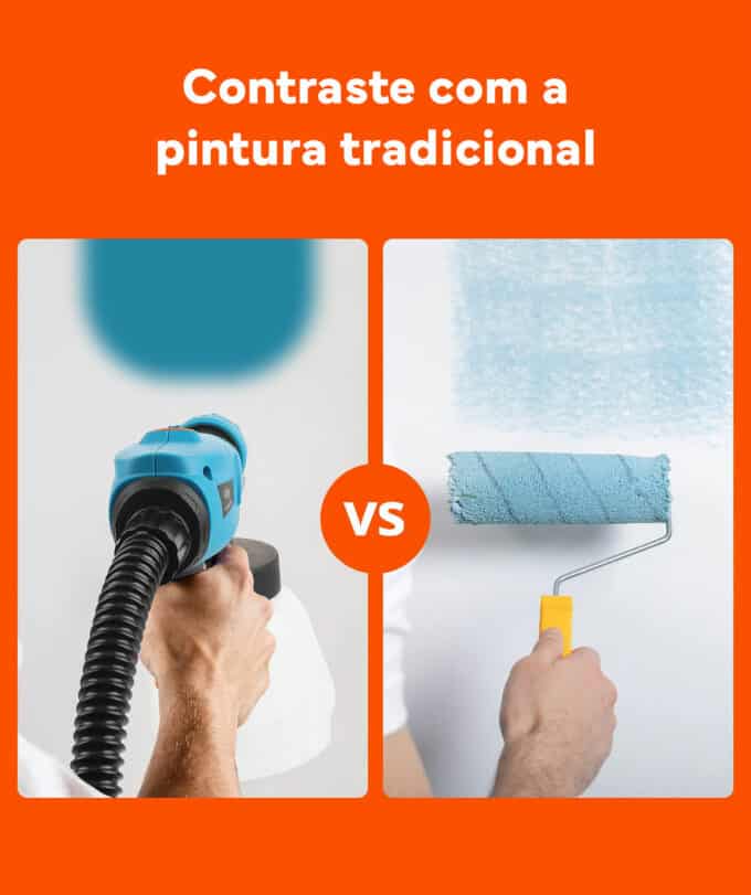 Pistola de pintura eléctrica