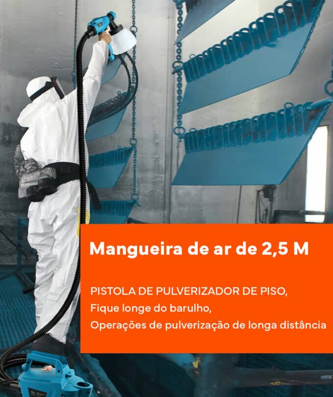 Pistola de pintura eléctrica