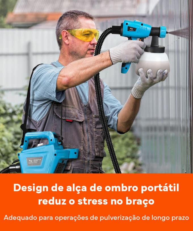 Pistola de pintura eléctrica