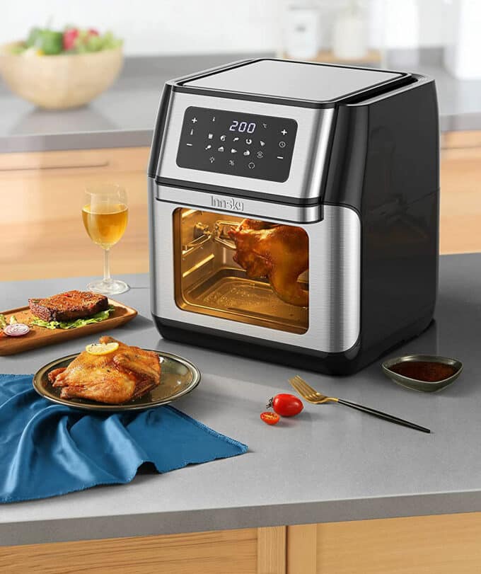 Mini forno com 10 programas