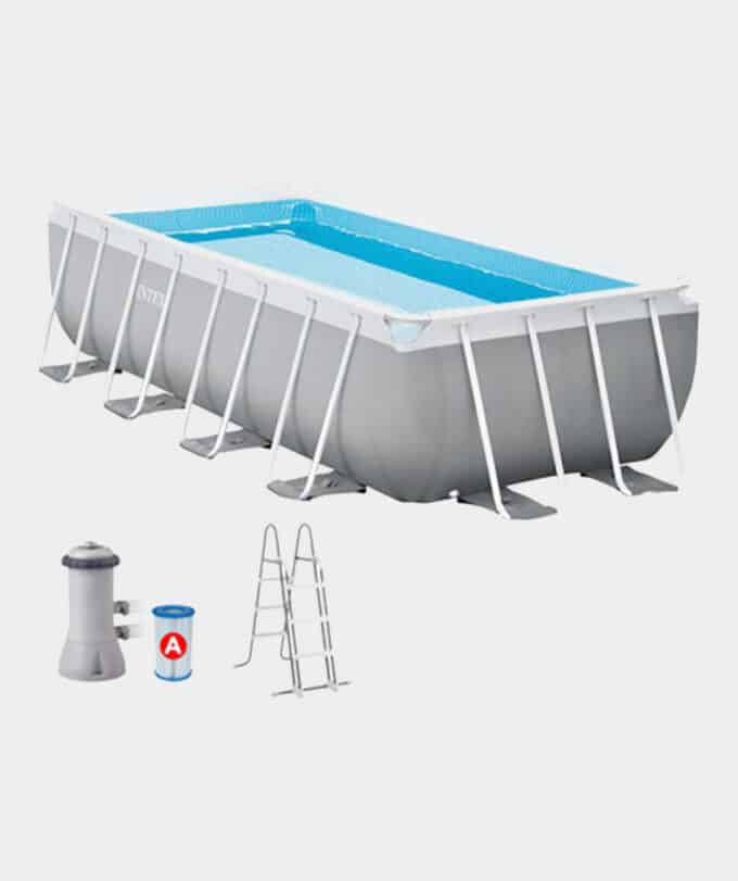 Intex Prism Frame Retangular (Full Pack) 300 x175 x 80 cm
