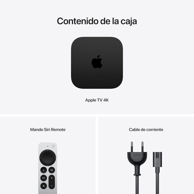 Apple 2022 Apple TV 4K (WiFi + Ethernet) com 128 GB (3.ª geração)