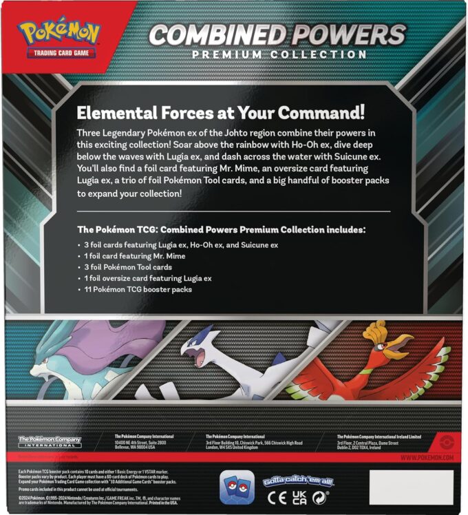 Pokémon TCG: Combined Powers Premium Collection, versão em inglês